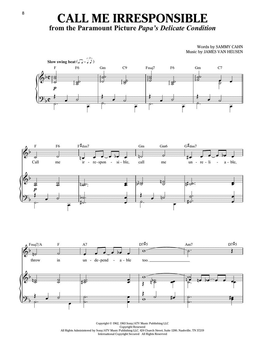 Singer's Anthology of Movie Songs Men's Edition