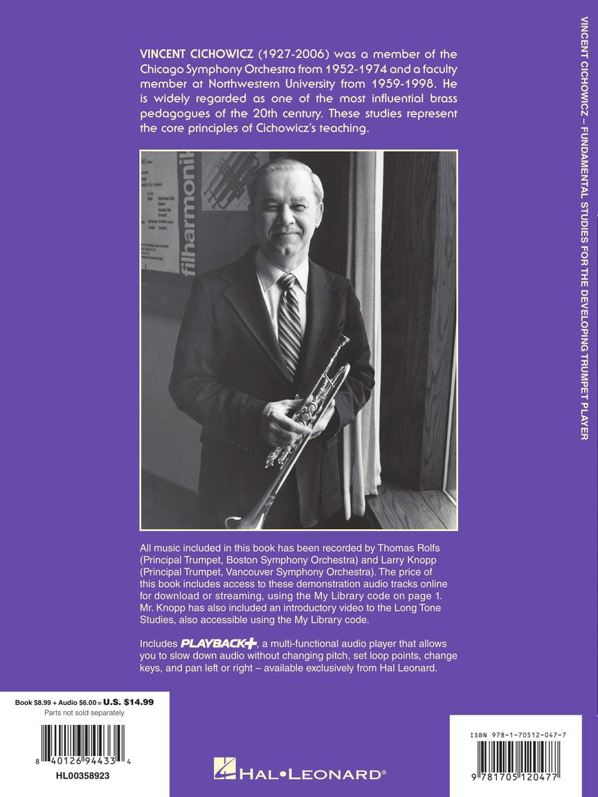 Cichowicz – Fundamental Studies for Developing Trumpet Players