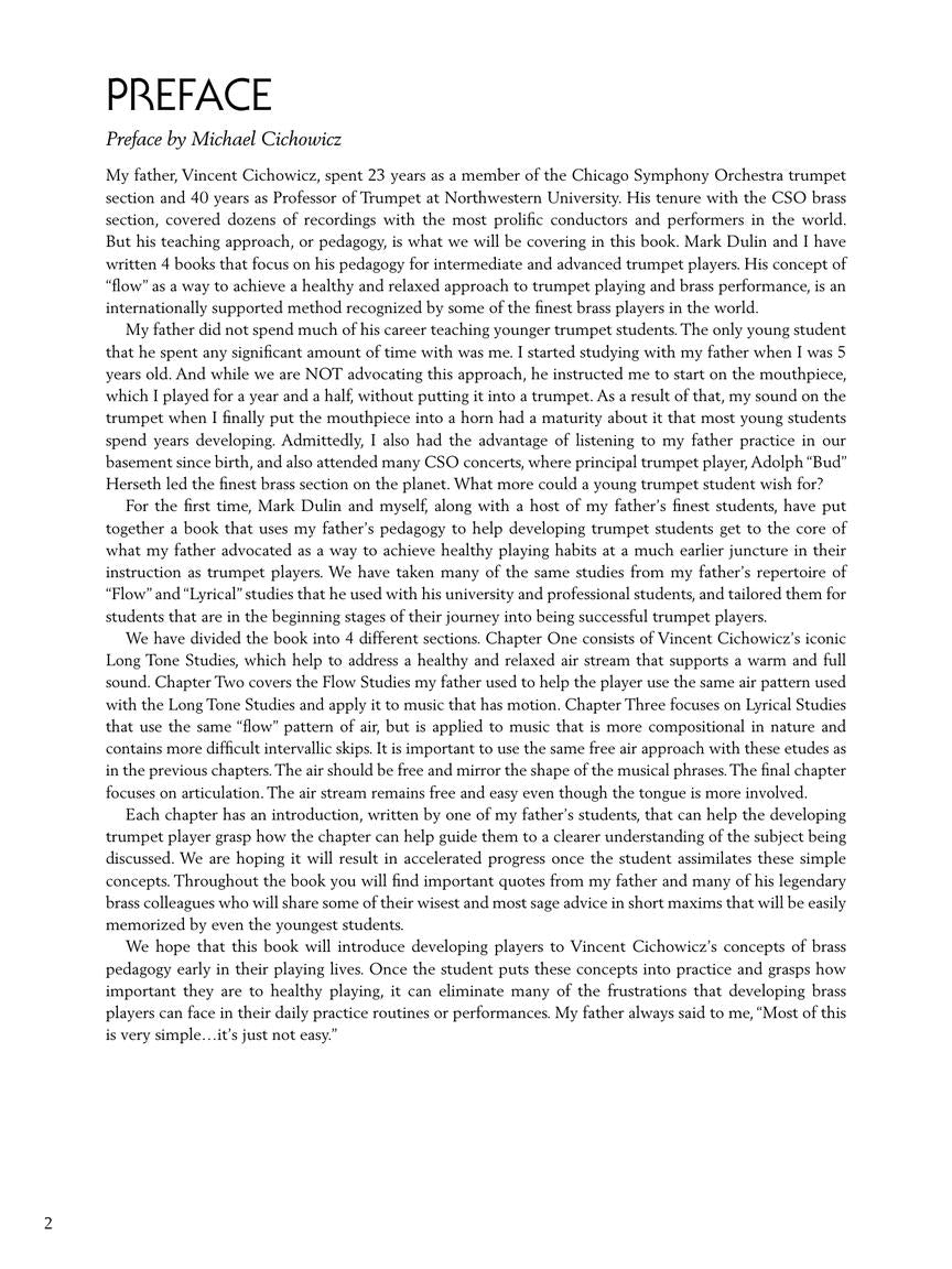 Cichowicz – Fundamental Studies for Developing Trumpet Players