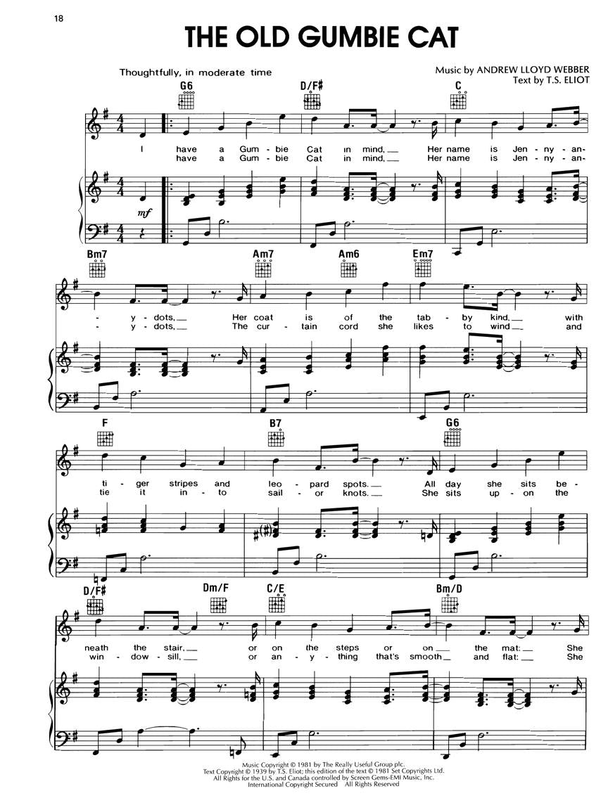 Cats - Vocal Selection