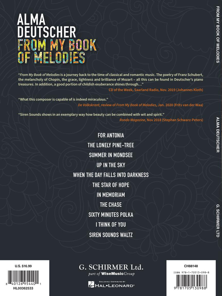 Deutscher From My Book of Melodies