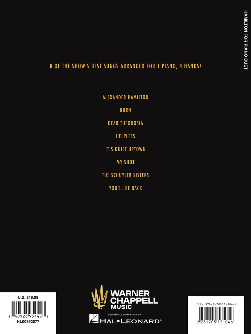 Miranda Hamilton for Piano Duet