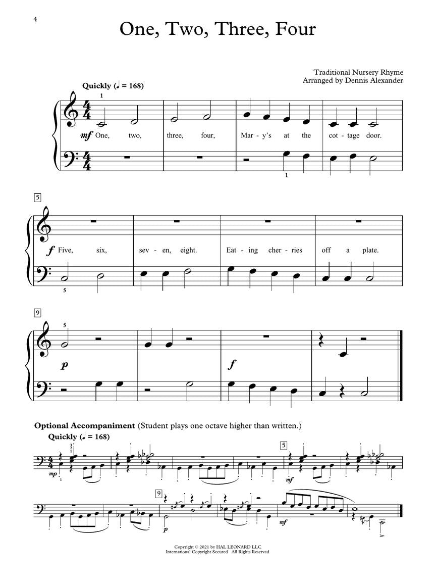 Mini Overtures 16 Familiar Tunes for the Young Pianist