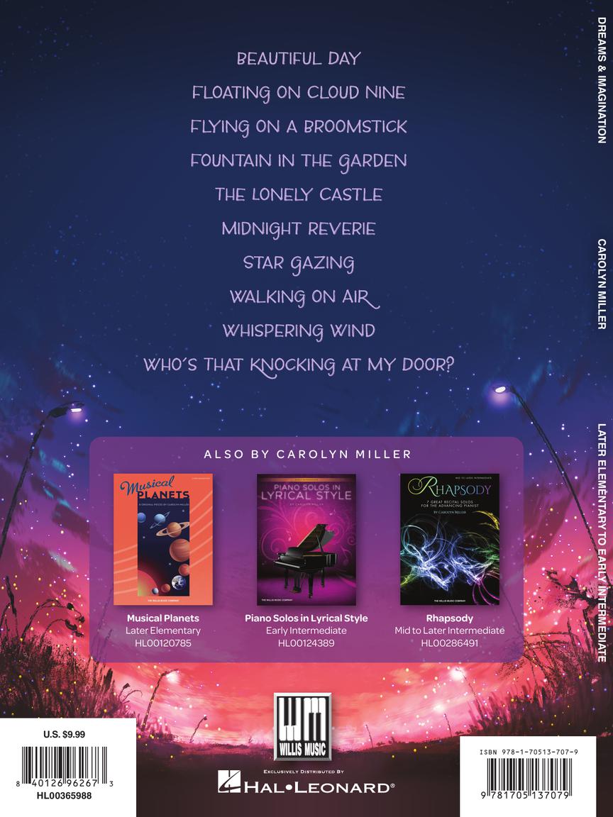 Dreams and Imagination 10 Original Piano Solos
