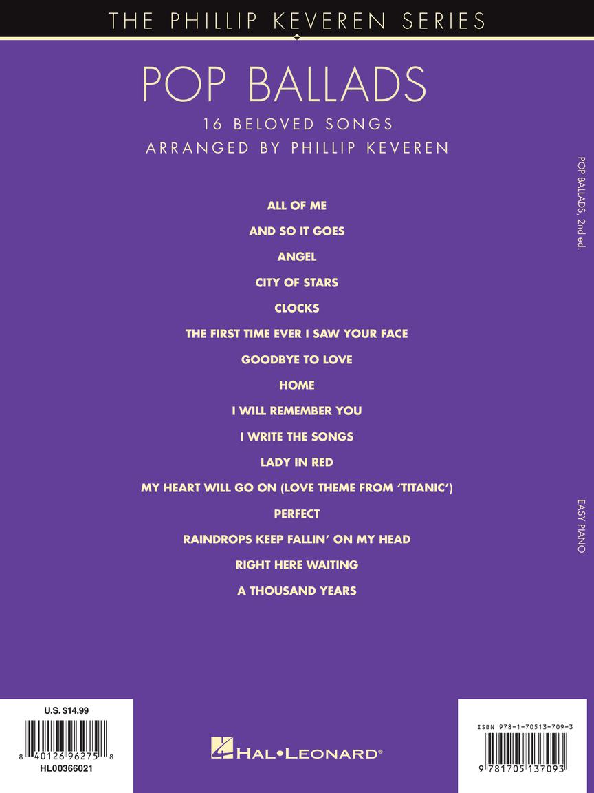 Keveren Pop Ballads – Second Edition