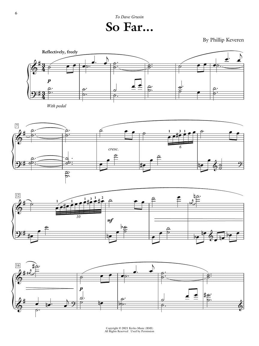 Keveren So Far 12 Introspective Pieces