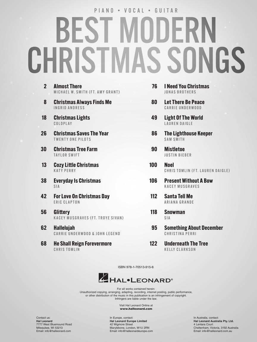 Best Modern Christmas Songs