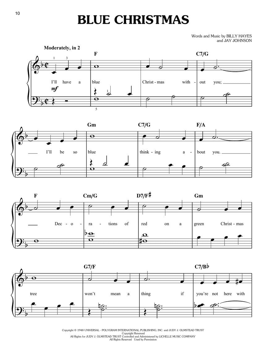 Christmas Songs – In Easy Keys