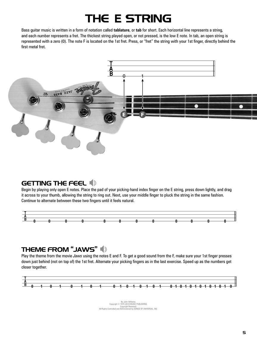 Hal Leonard Bass Tab Method