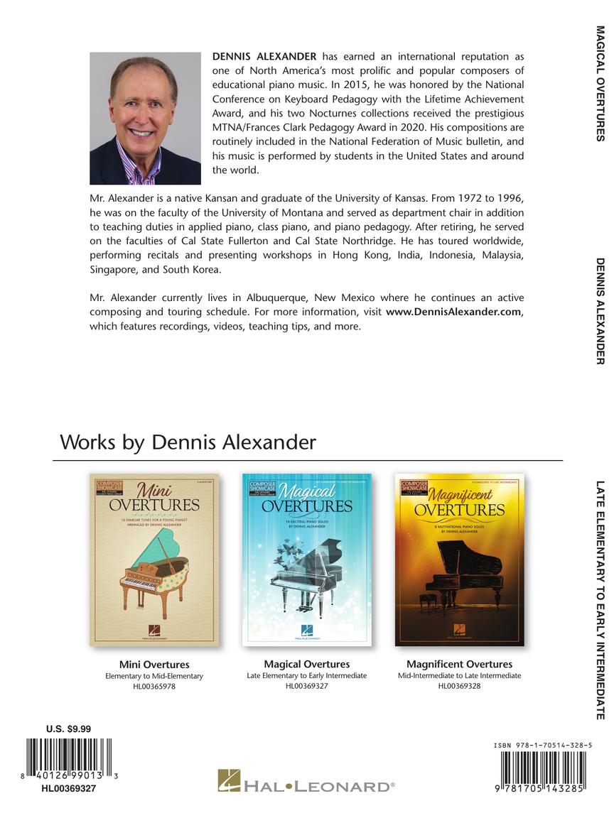 Magical Overtures 10 Exciting Piano Solos