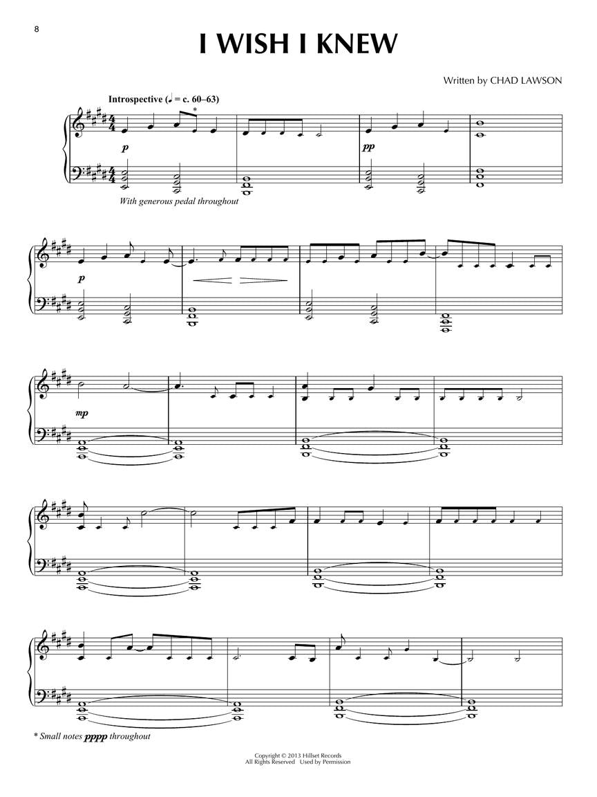 Lawson Chad Lawson – Piano Sheet Music Collection