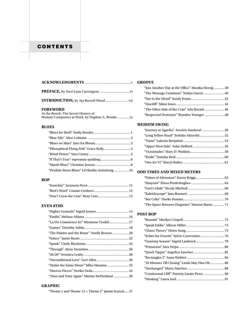 New Standards: 101 Lead Sheets By Women Composers