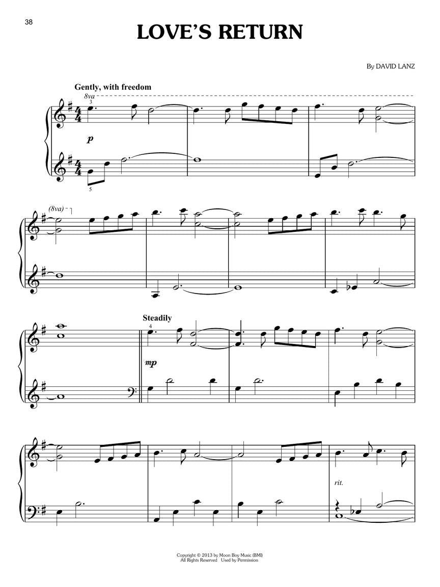 Calming Piano Solos Easy Piano Edition