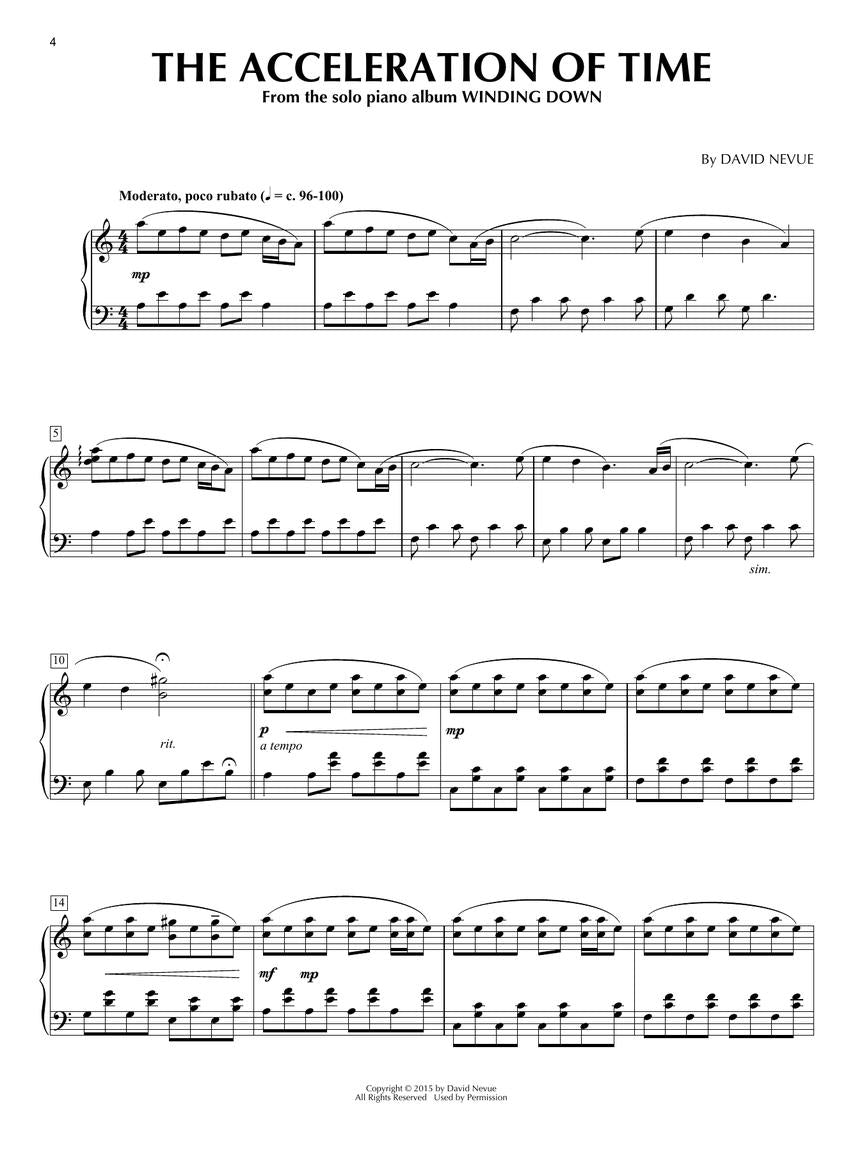 Nevue – Piano Sheet Music Collection
