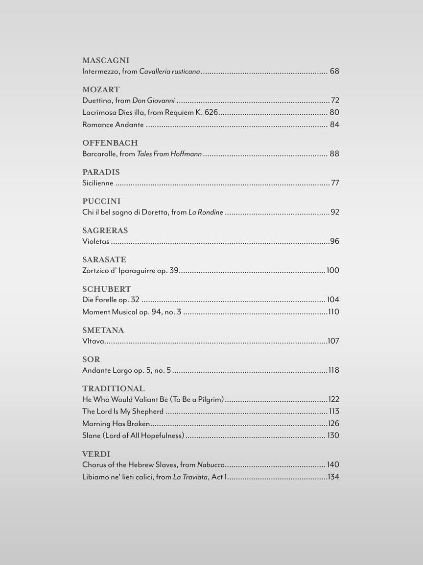 Masterful Arrangements for Classical Guitar