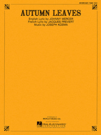 Kosma Autumn Leaves - Intermediate Piano