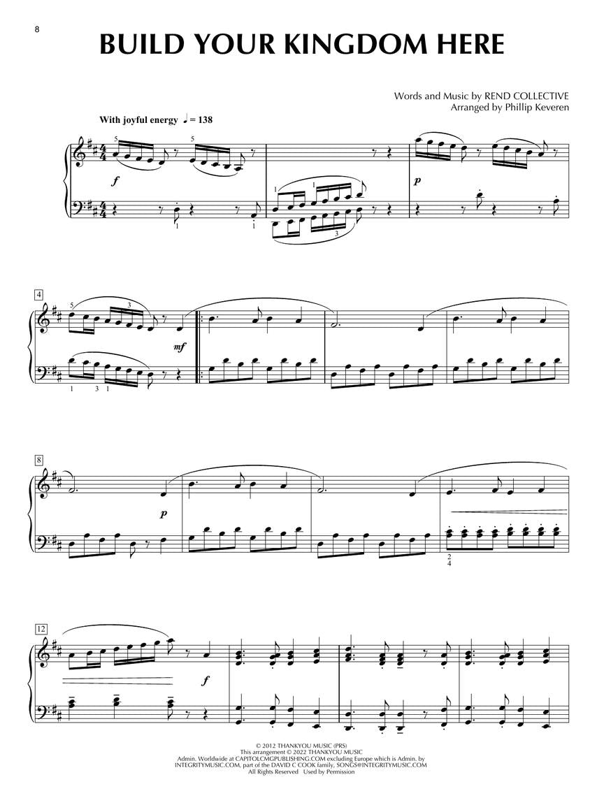 Praise and Worship for Classical Piano