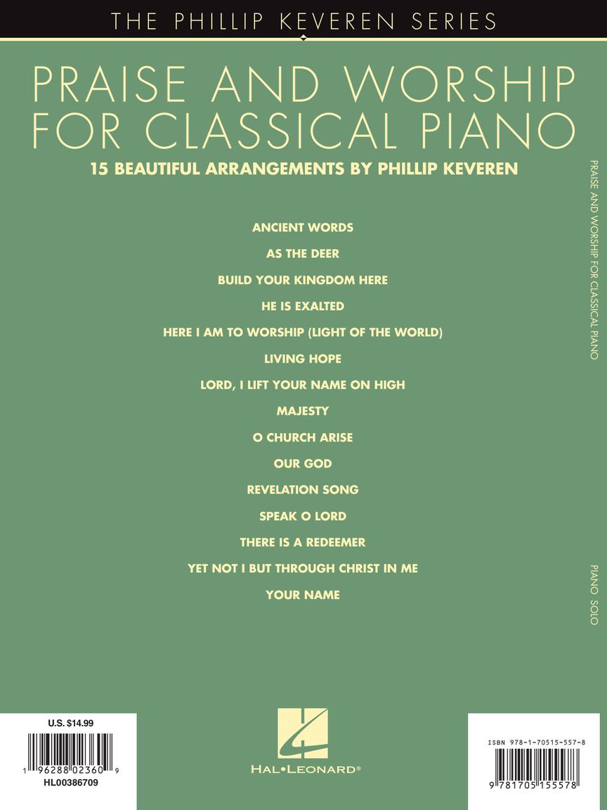 Praise and Worship for Classical Piano