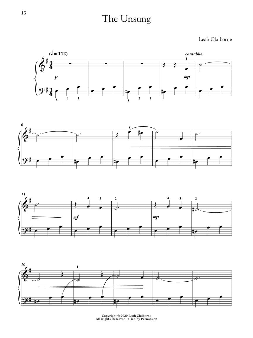 Expanding the Repertoire: Music of Black Composers - Level 1 Elementary to Upper Elementary Level