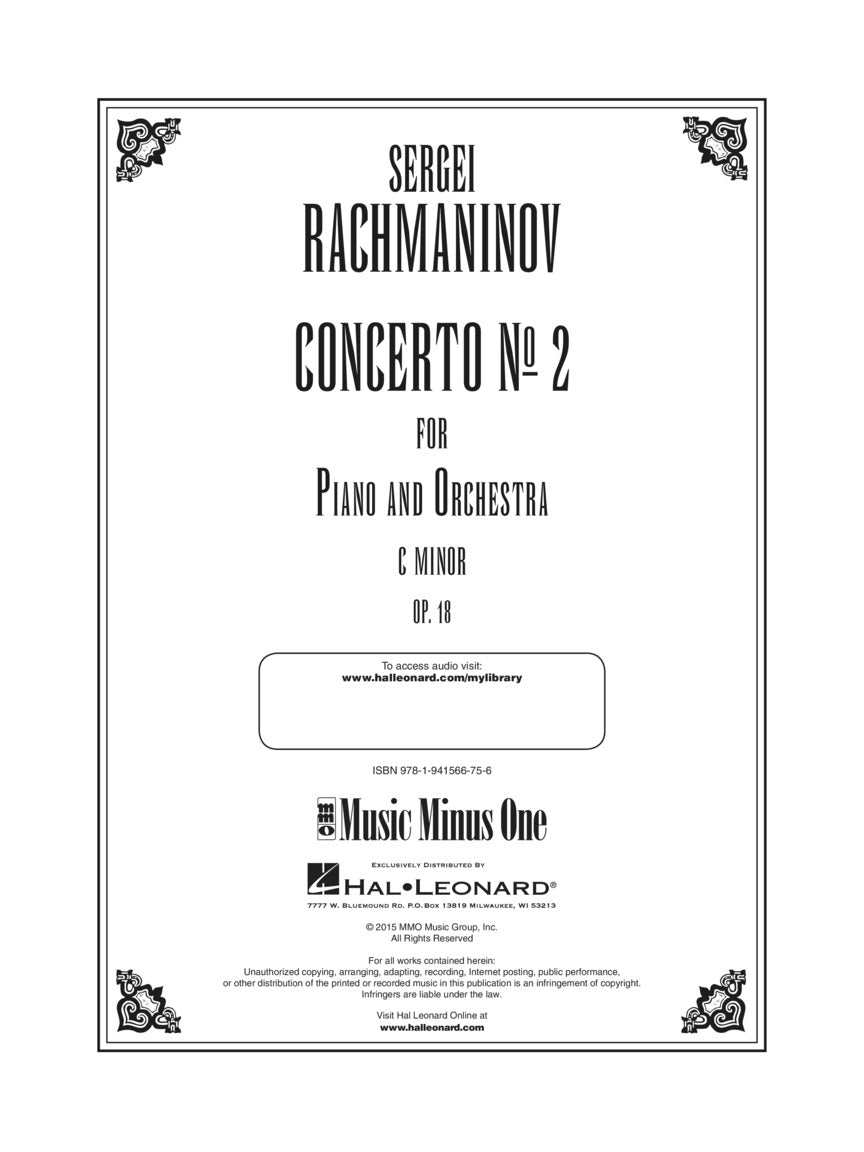 Rachmaninoff - Concerto No. 2 in C Minor, Op. 18 MMO