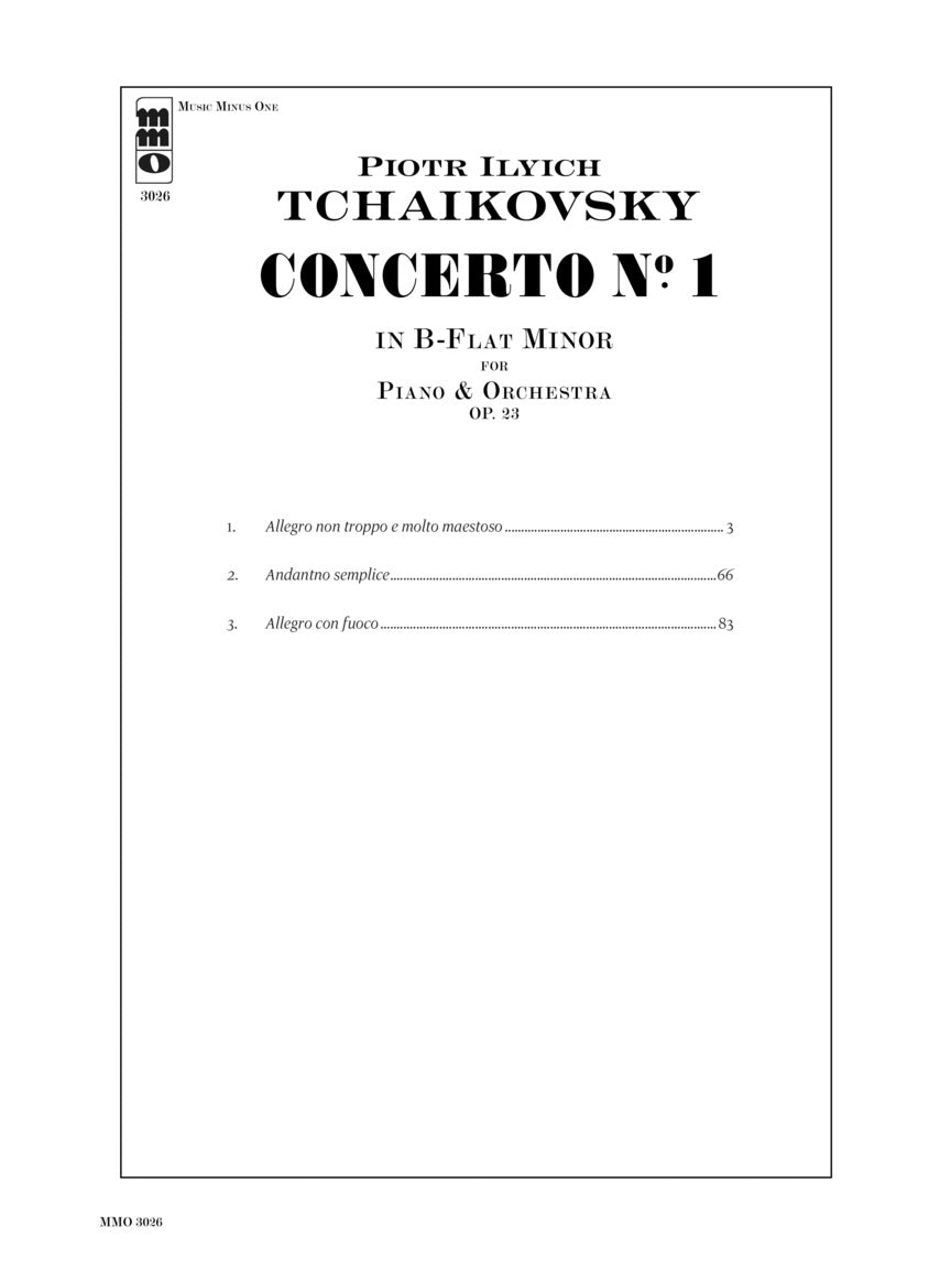 Tchaikovsky - Concerto No. 1 in B-flat minor, Op. 23