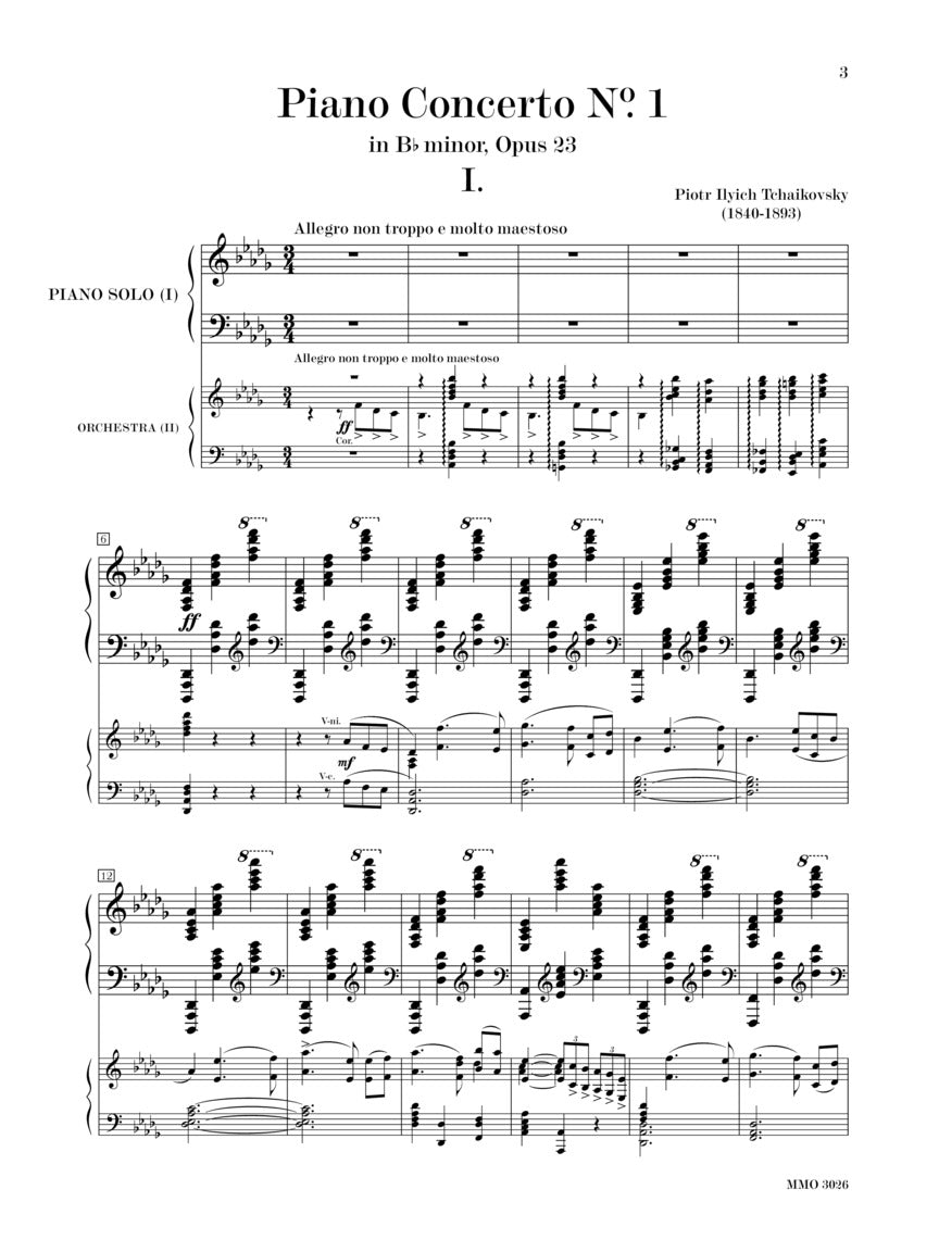 Tchaikovsky - Concerto No. 1 in B-flat minor, Op. 23