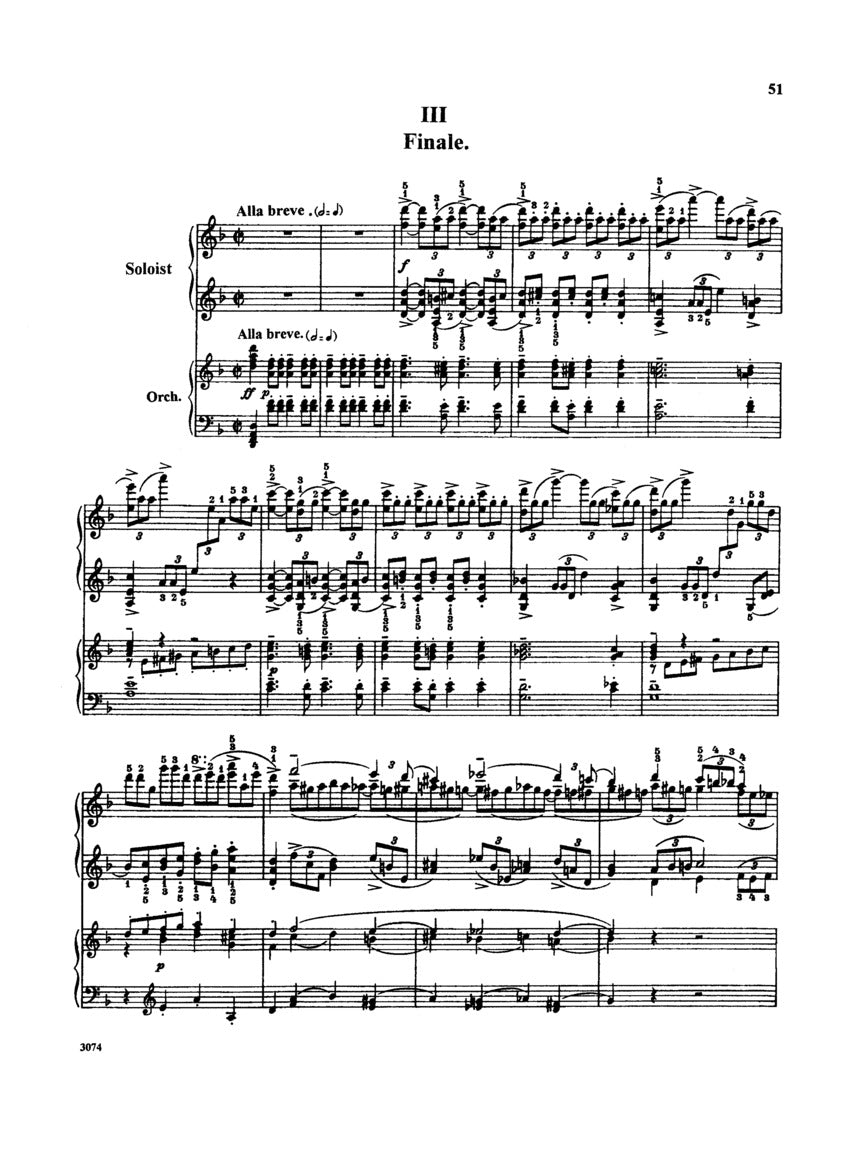 Rachmaninov Concerto No. 3 In D Minor, Op.30