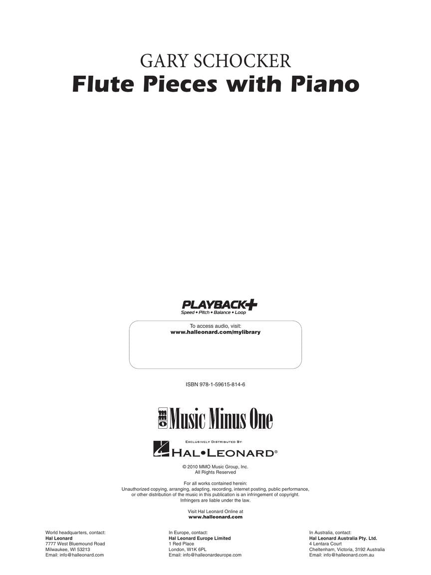 Schocker, Gary - Flute Pieces with Piano