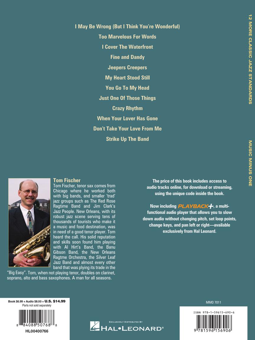 Twelve More Classic Jazz Standards