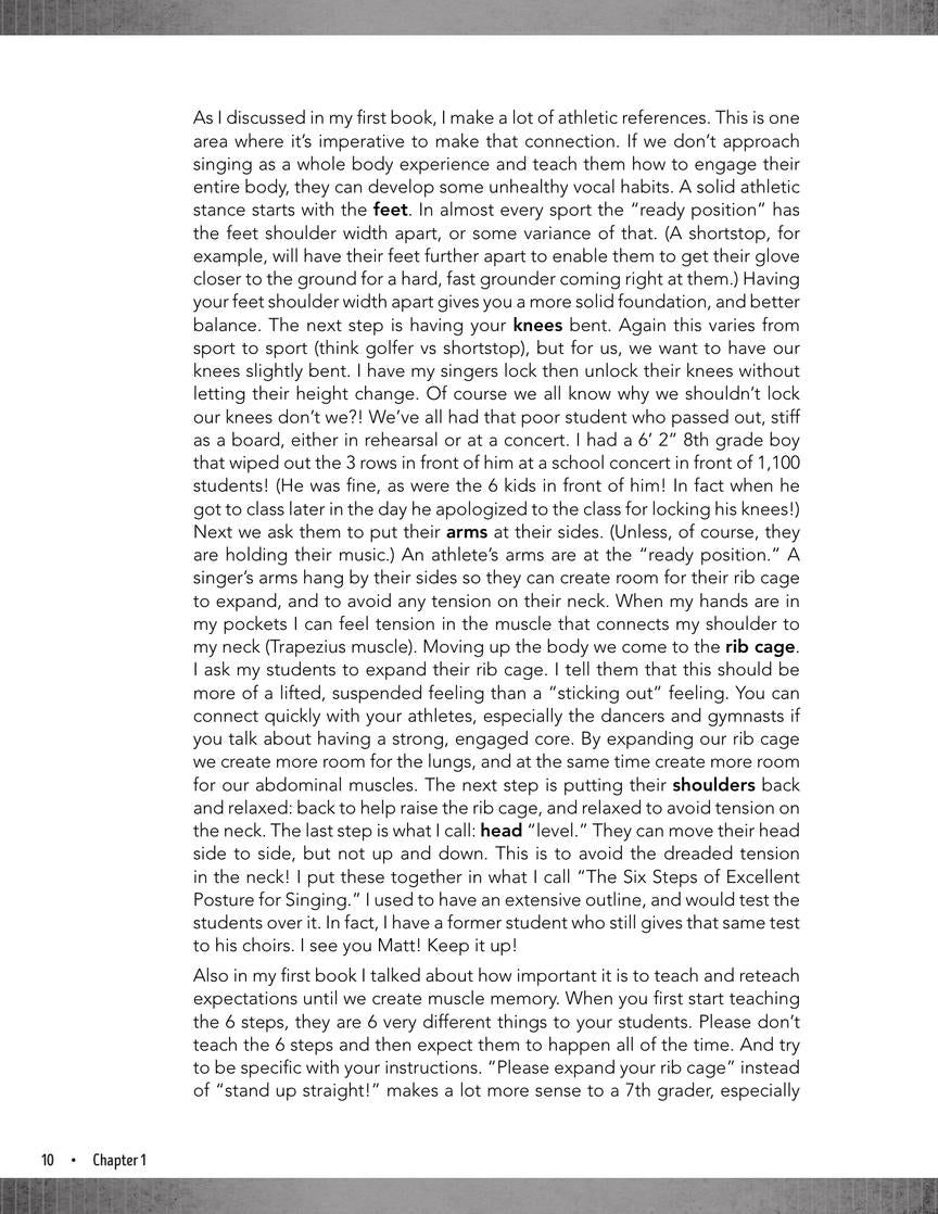 The Voice in Progress: Developing the Adolescent Voice