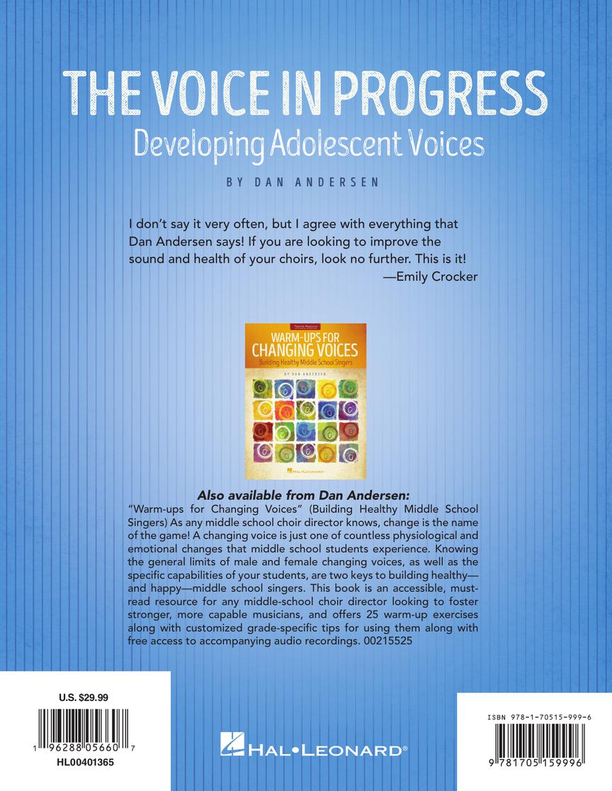 The Voice in Progress: Developing the Adolescent Voice