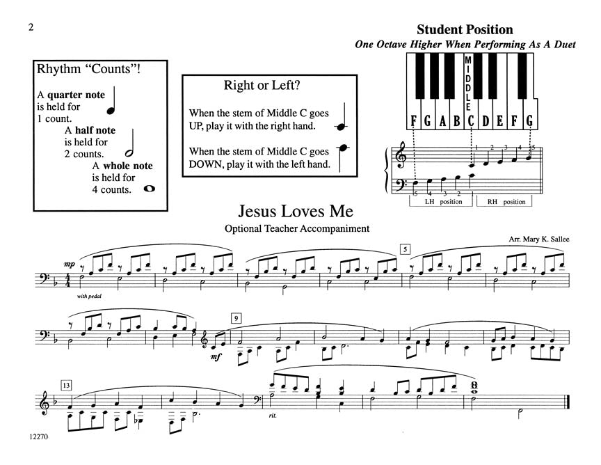 Hymns - Teaching Little Fingers to Play