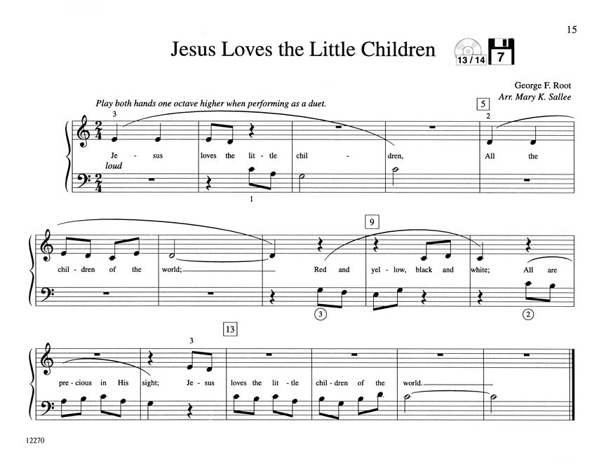 Hymns - Teaching Little Fingers to Play