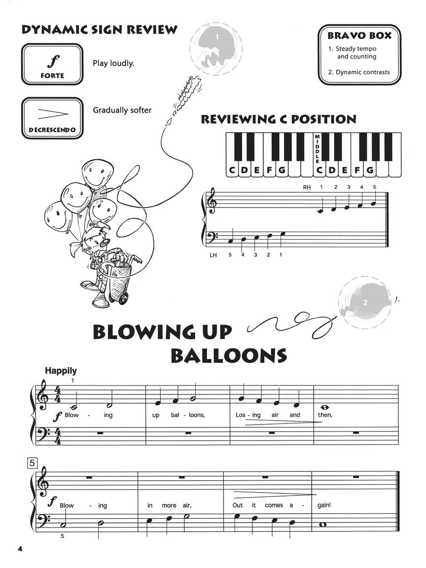 Beanstalk's Basics for Piano Lesson Book Level 1