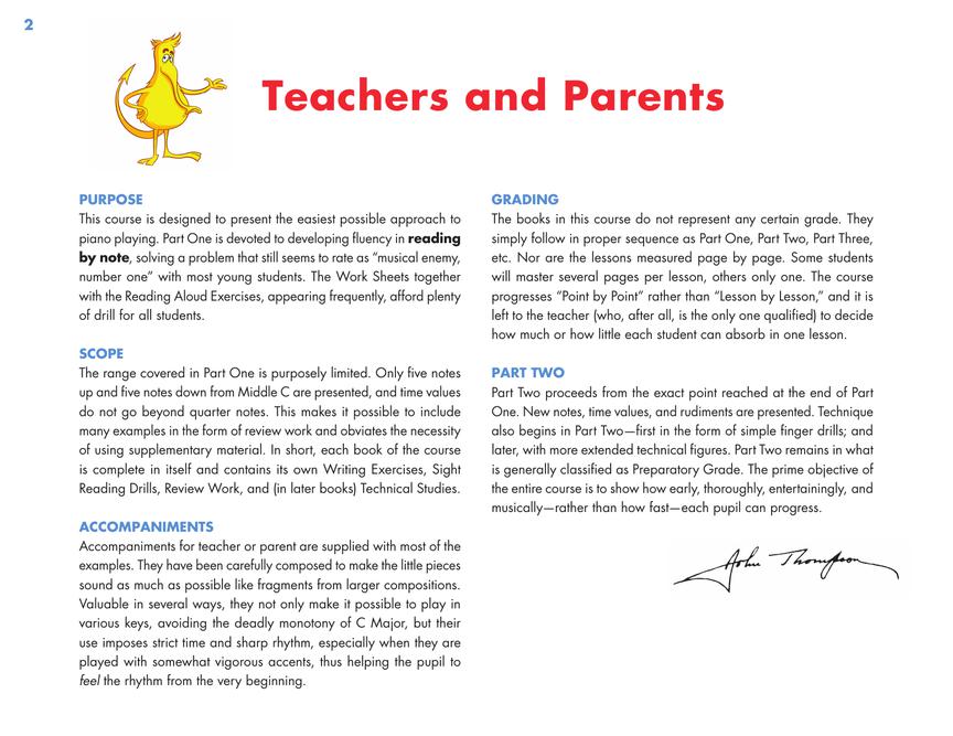 Thompson's Easiest Piano Course Part 1 – Book/Audio