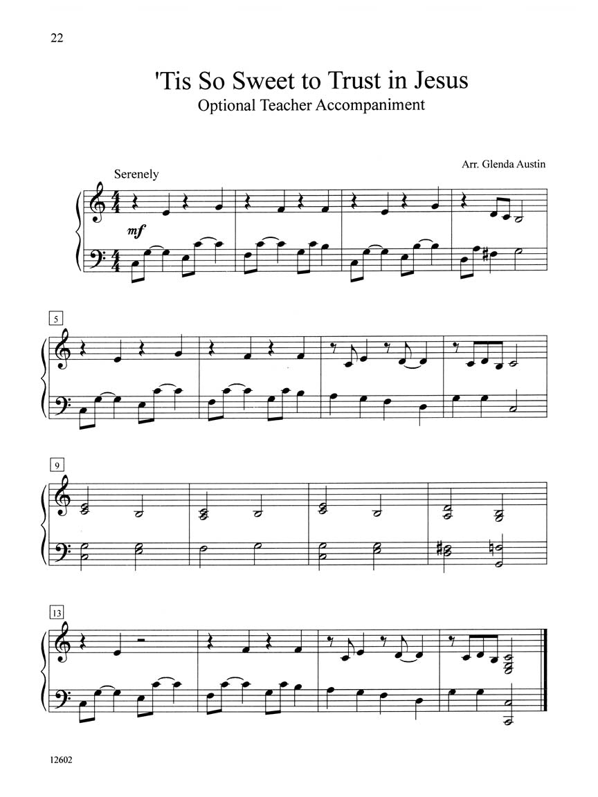 Teaching Little Fingers to Play More Hymns