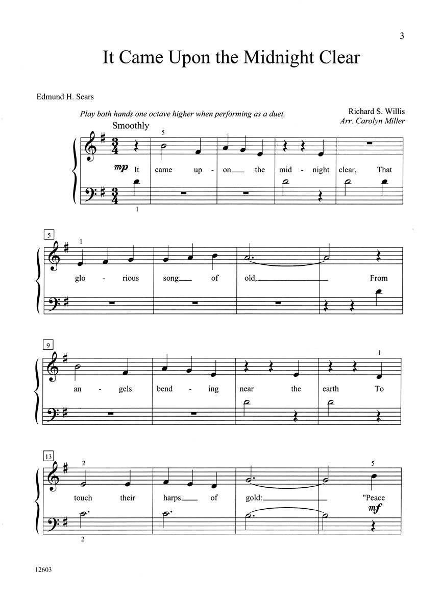 Teaching Little Fingers to Play More Christmas Carols