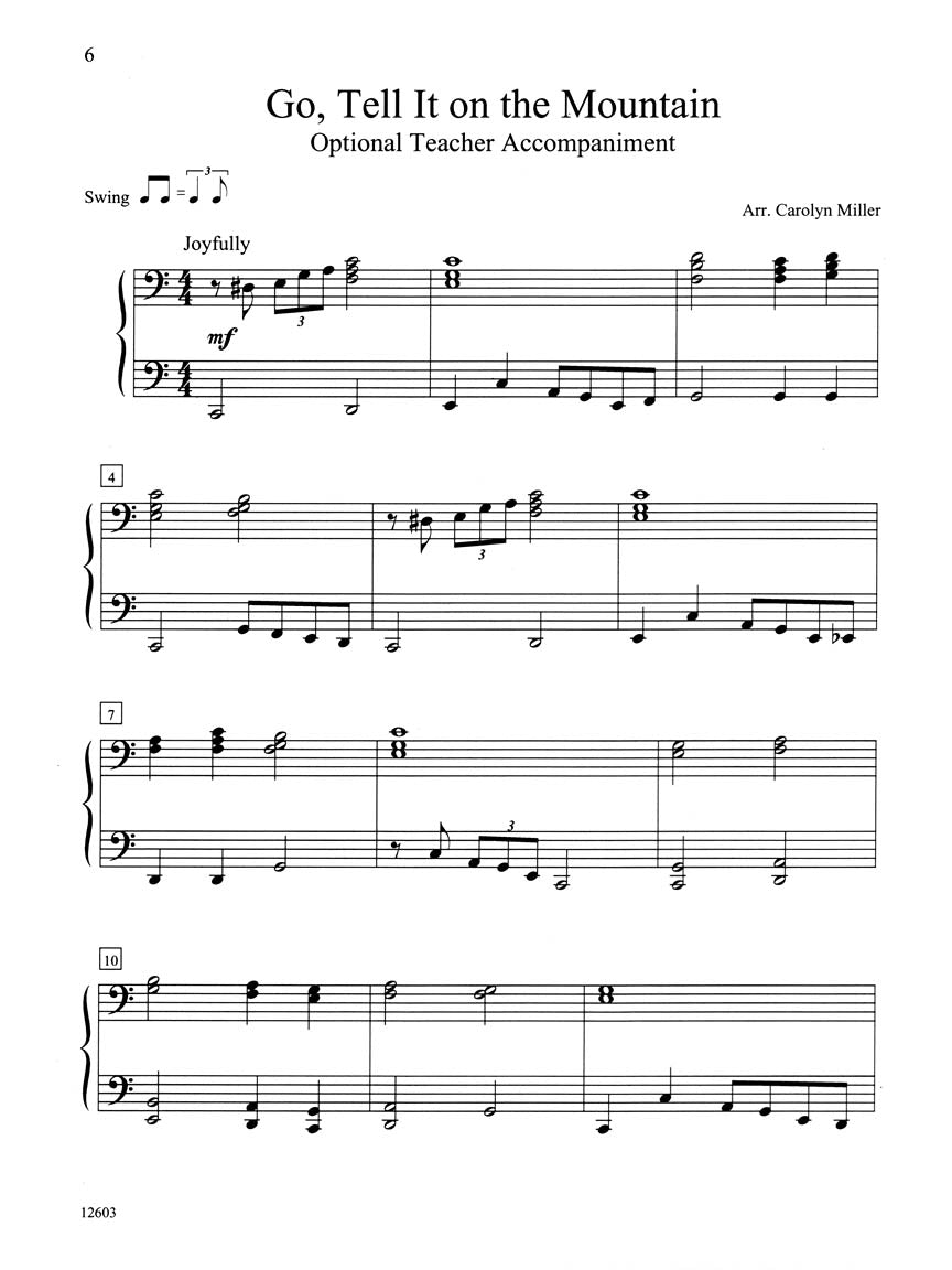 Teaching Little Fingers to Play More Christmas Carols