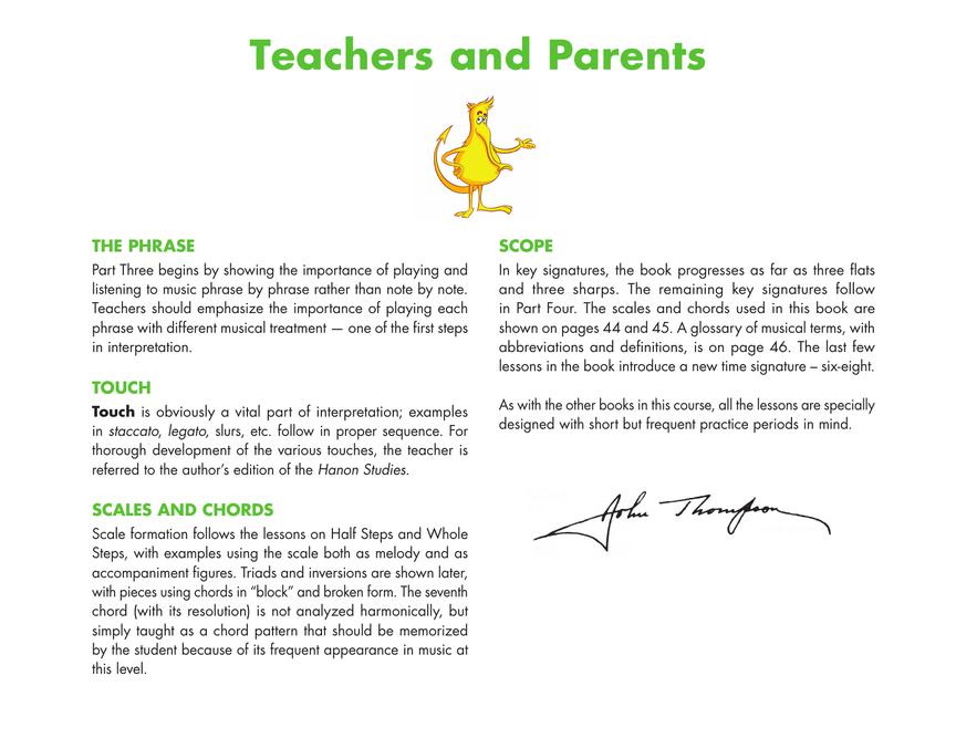 Thompson's Easiest Piano Course Part 3 – Book Only