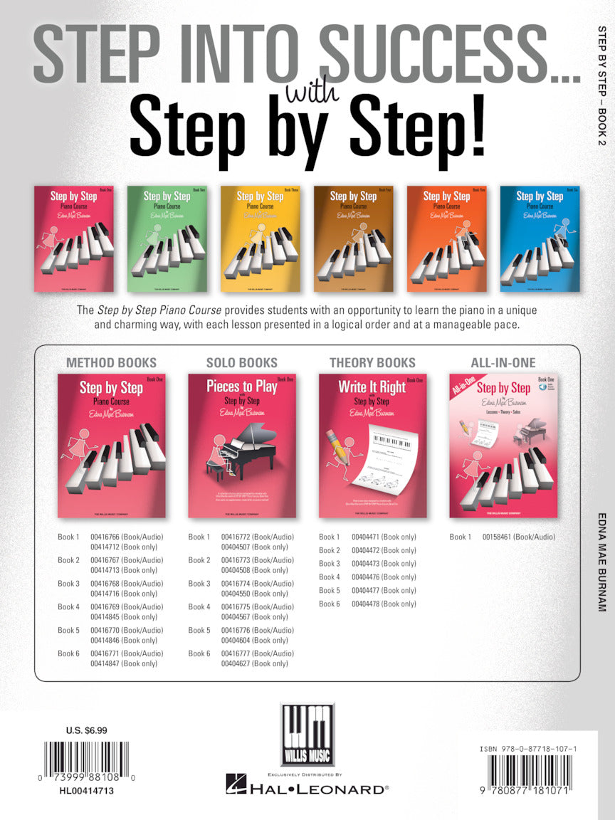 Burnam Step by Step Piano Course Book 2