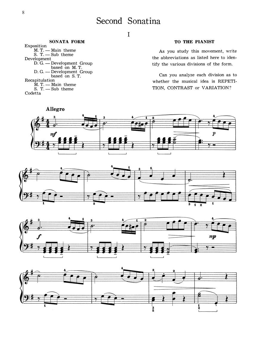 Gillock Accent on Analytical Sonatinas