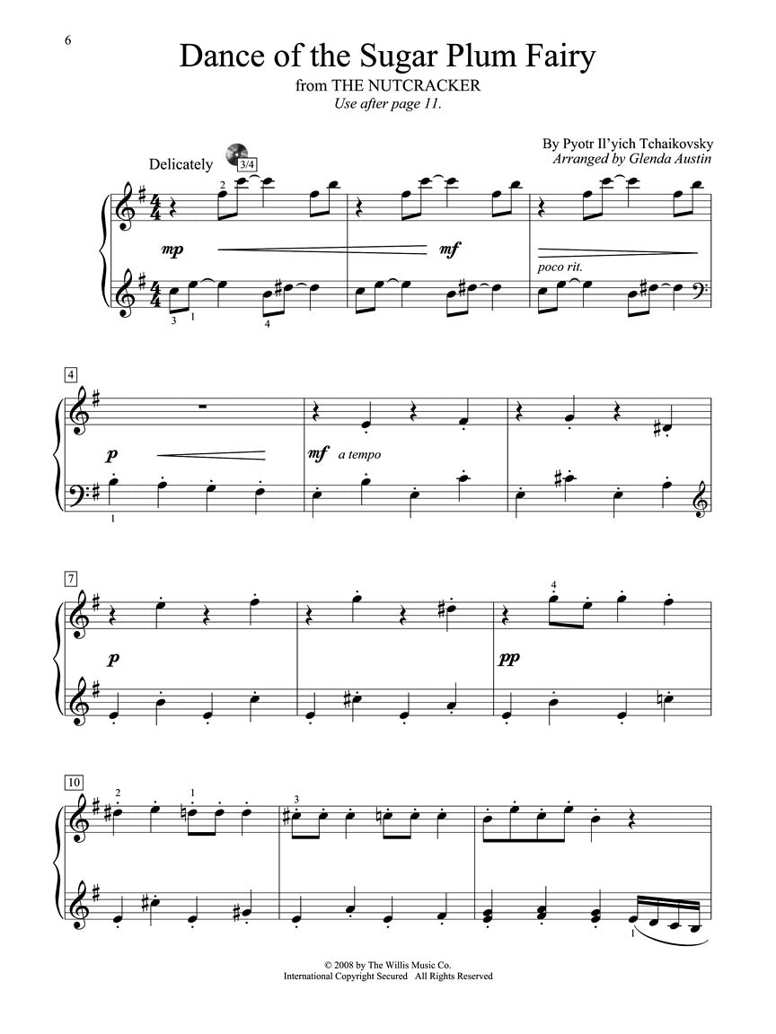 Christmas Piano Solos - Thompson's Modern Course for the Piano