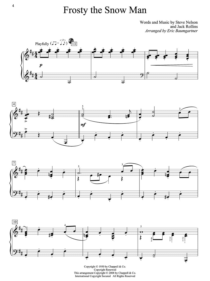 Christmas Piano Solos - Fifth Grade Thompson's Modern Course for the Piano