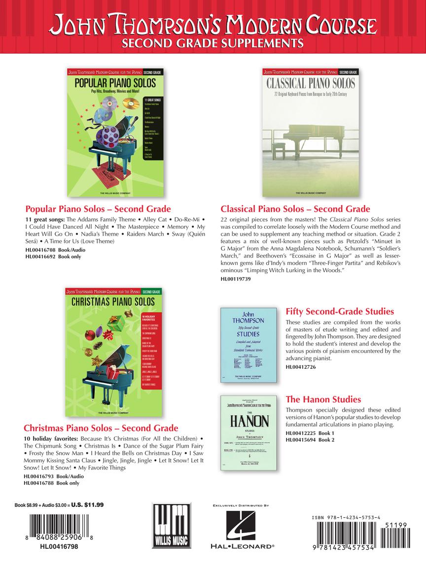 Thompson's Modern Course for the Piano - 2nd Grade with Audio
