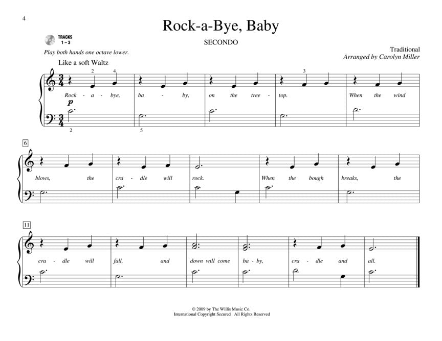 Teaching Little Fingers To Play Easy Duets Early Elementary Level