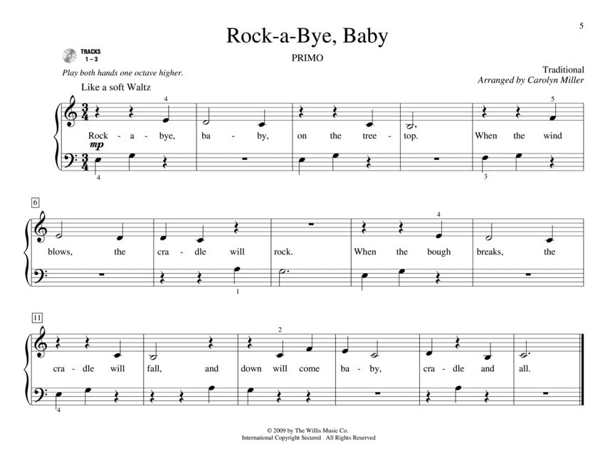 Teaching Little Fingers To Play Easy Duets Early Elementary Level