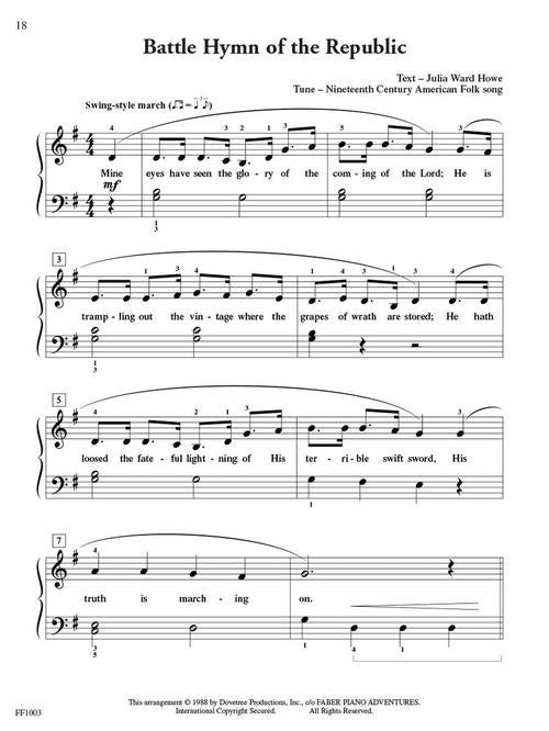 Faber Hymns - Chordtime Piano - Level 2B