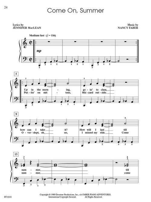 Faber Jazz & Blues - FunTime Piano - Level 3A-3B