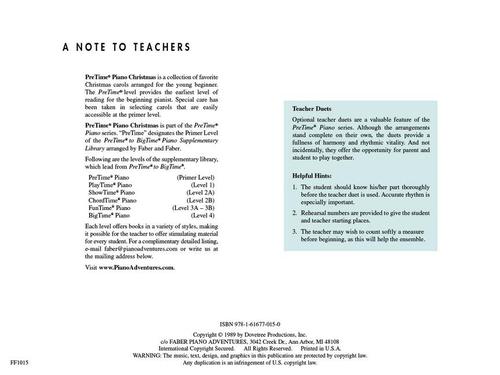 Faber Christmas - Pretime to Bigtime - Primer Level
