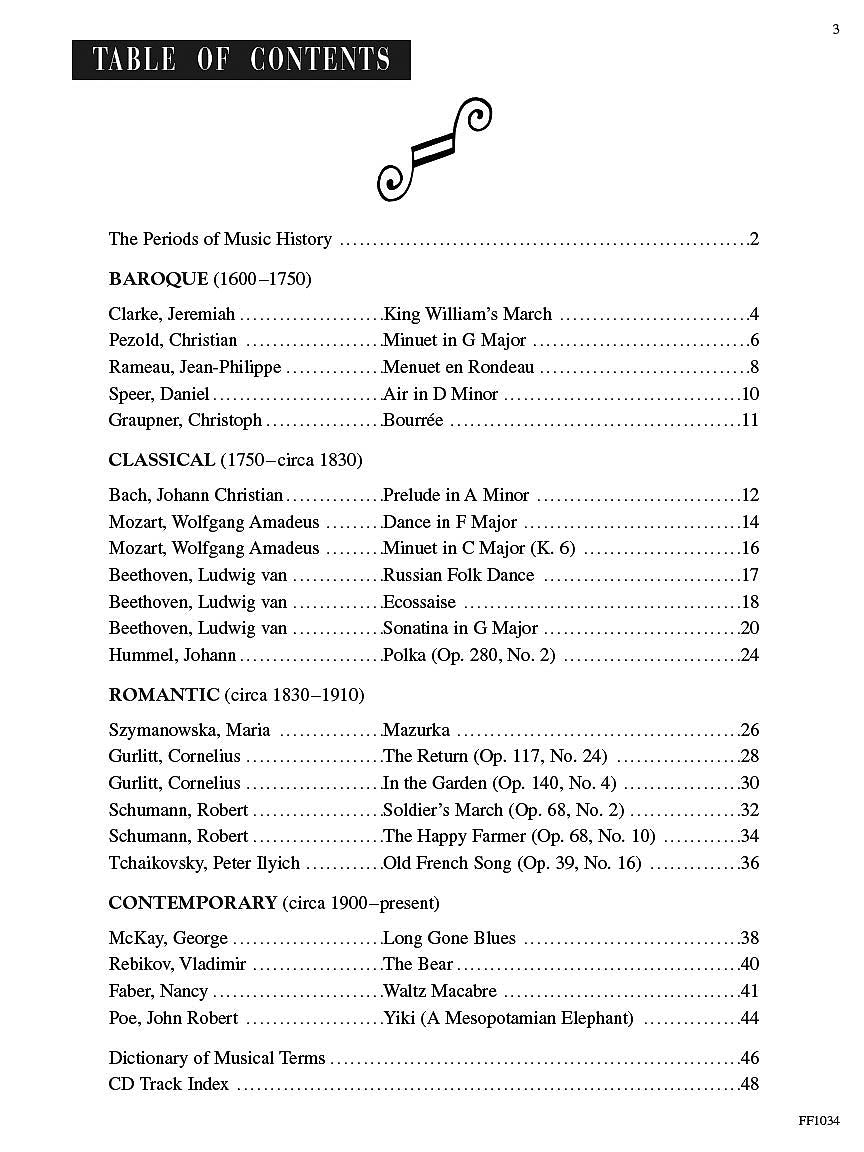 Faber Piano Literature - Book 2